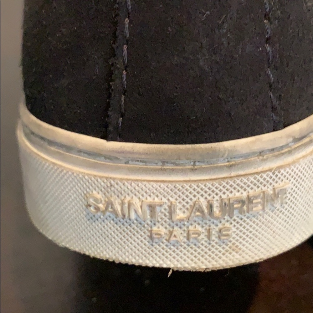 SAINT LAURENT Glitter 'bad Lieutenant' Hi-tops - Picture 9 of 9